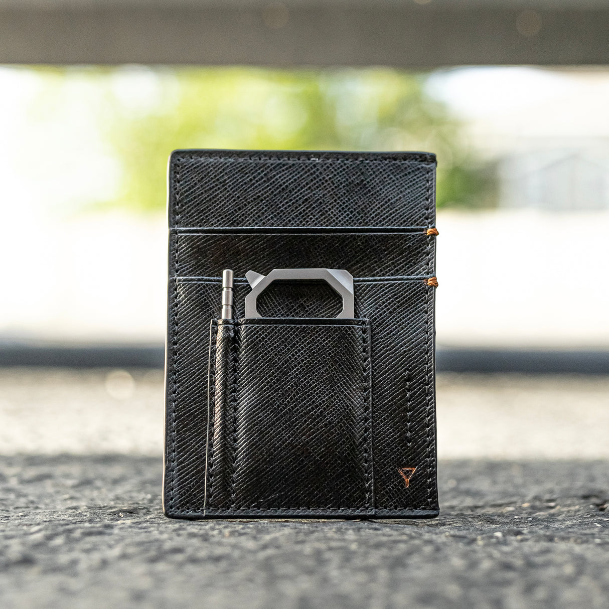 CC1 Slim Black Wallet