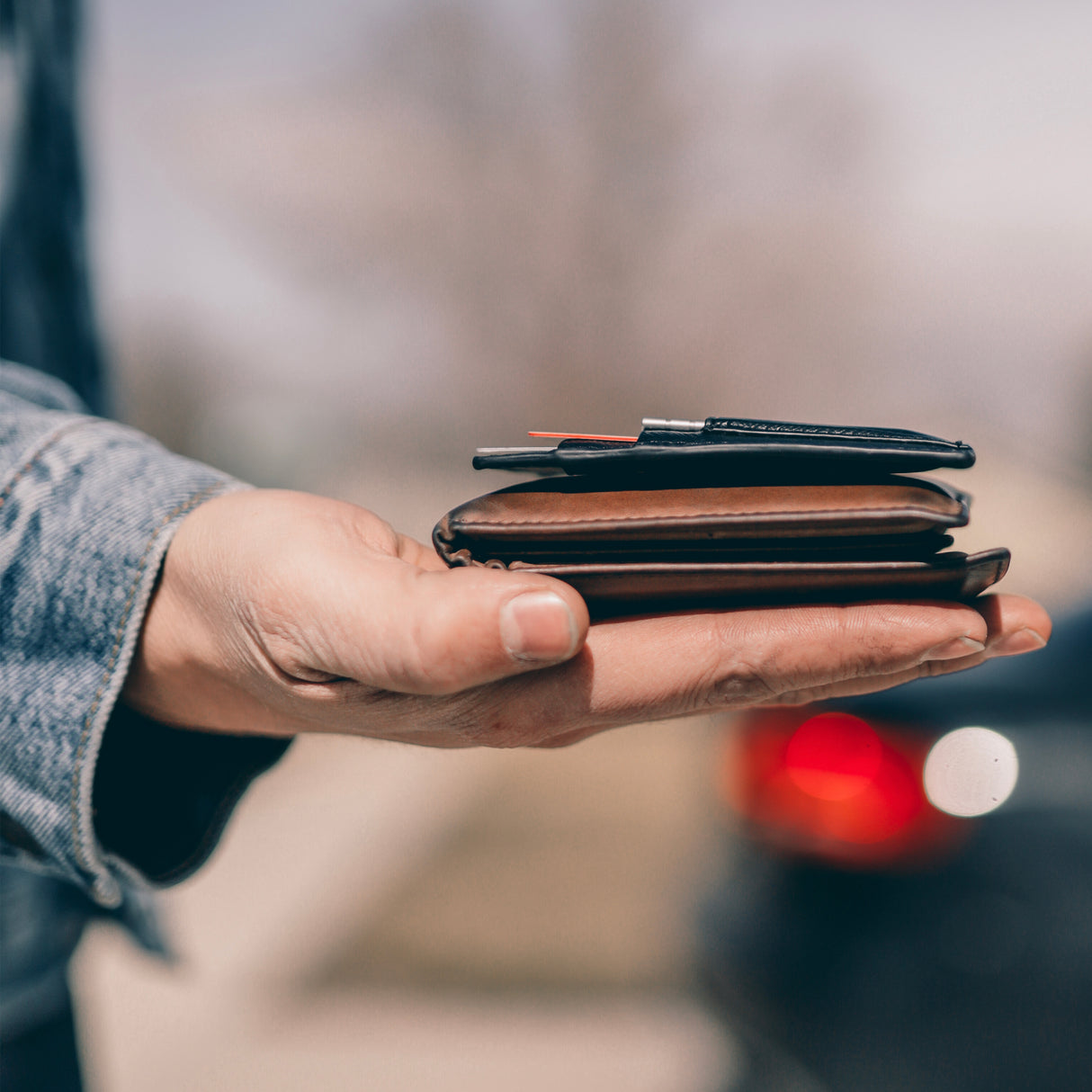 CC1 Slim Black Wallet