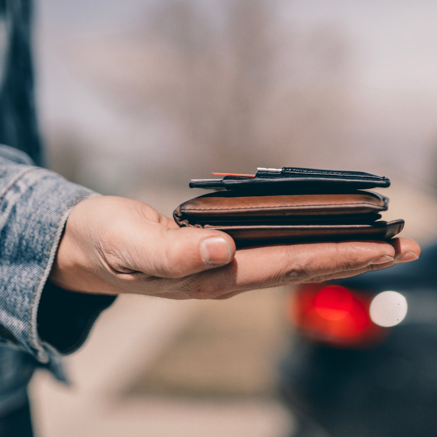 CC1 Slim Black Wallet